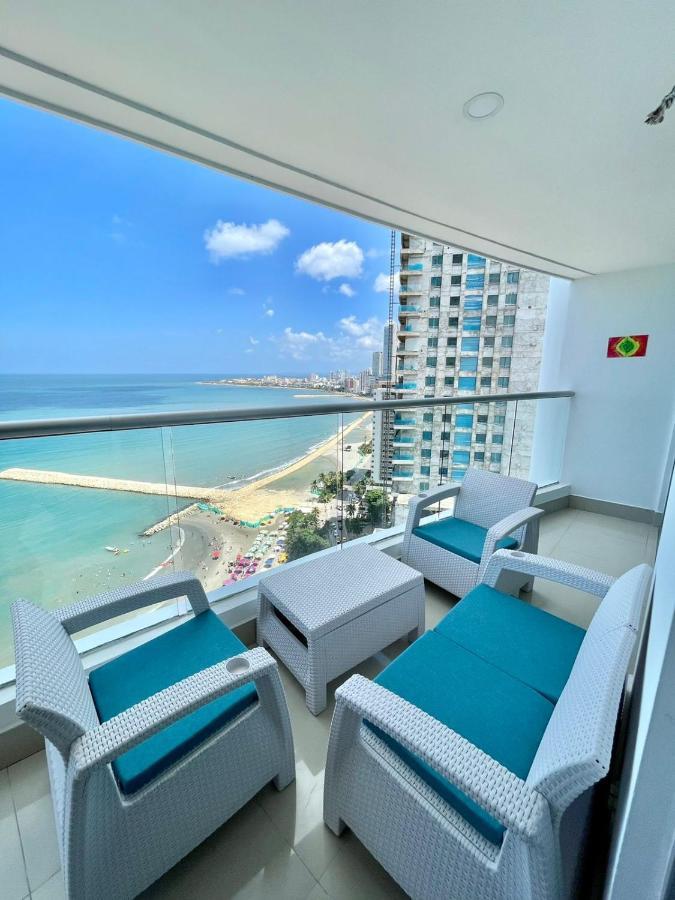 Apartamento Cartagena Con Vista Al Mar Apartamento Exterior foto